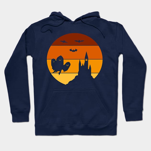 Cool Halloween Hoodie by Happy Art Designs